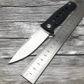 

BMT Dr Death Mayo Tactical Hunting Folding Knife G10 Handle D2 Blade Steel Ball Bearing Camping Knife Survival Pocket EDC Tools
