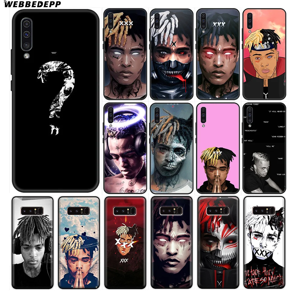 Xxxtentacion Art Soft Case for Samsung Galaxy A10 A30 A40 A50 A60 A70 M10 M20 M30 M40 Note 8 9 10 Plus |