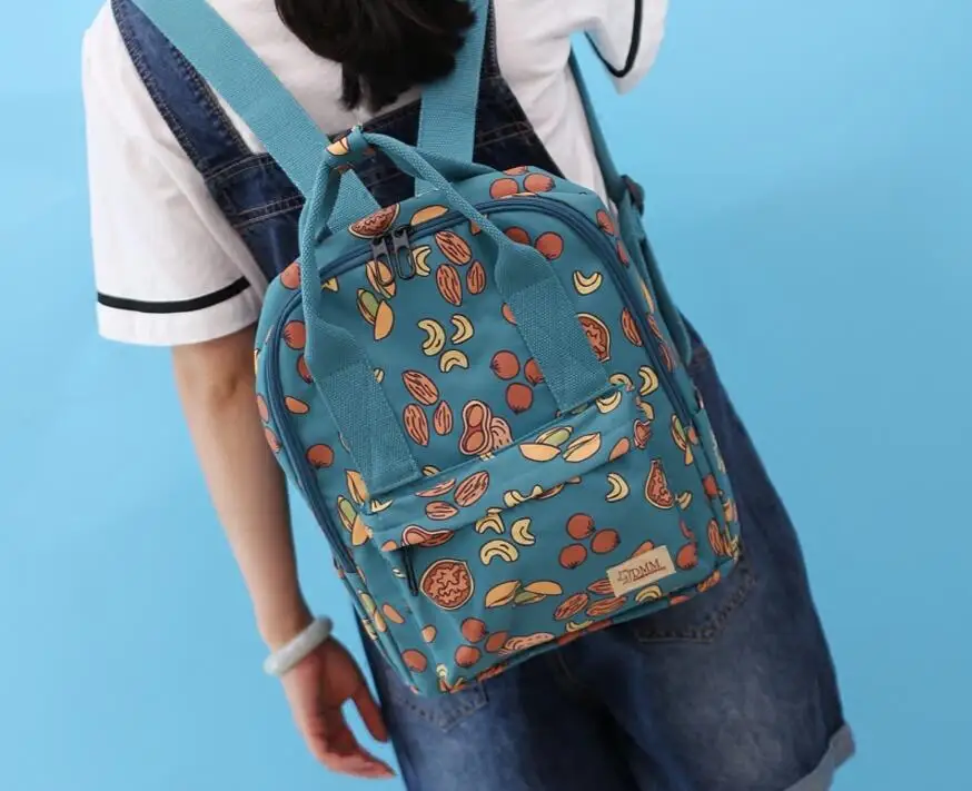 Korean Style All-match Waterproof Women Backpack Cute Casual Canvas Backpack Fresh Personal Schoolbag For Students In The Campus5