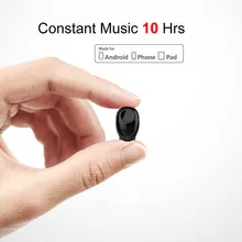NVAHVA 10 часов Музыка Время Bluetooth вкладыши беспроводные наушники mi ni гарнитура для iPhone Xiao mi Android Сотовые телефоны ТВ ПК вождение автомобиля