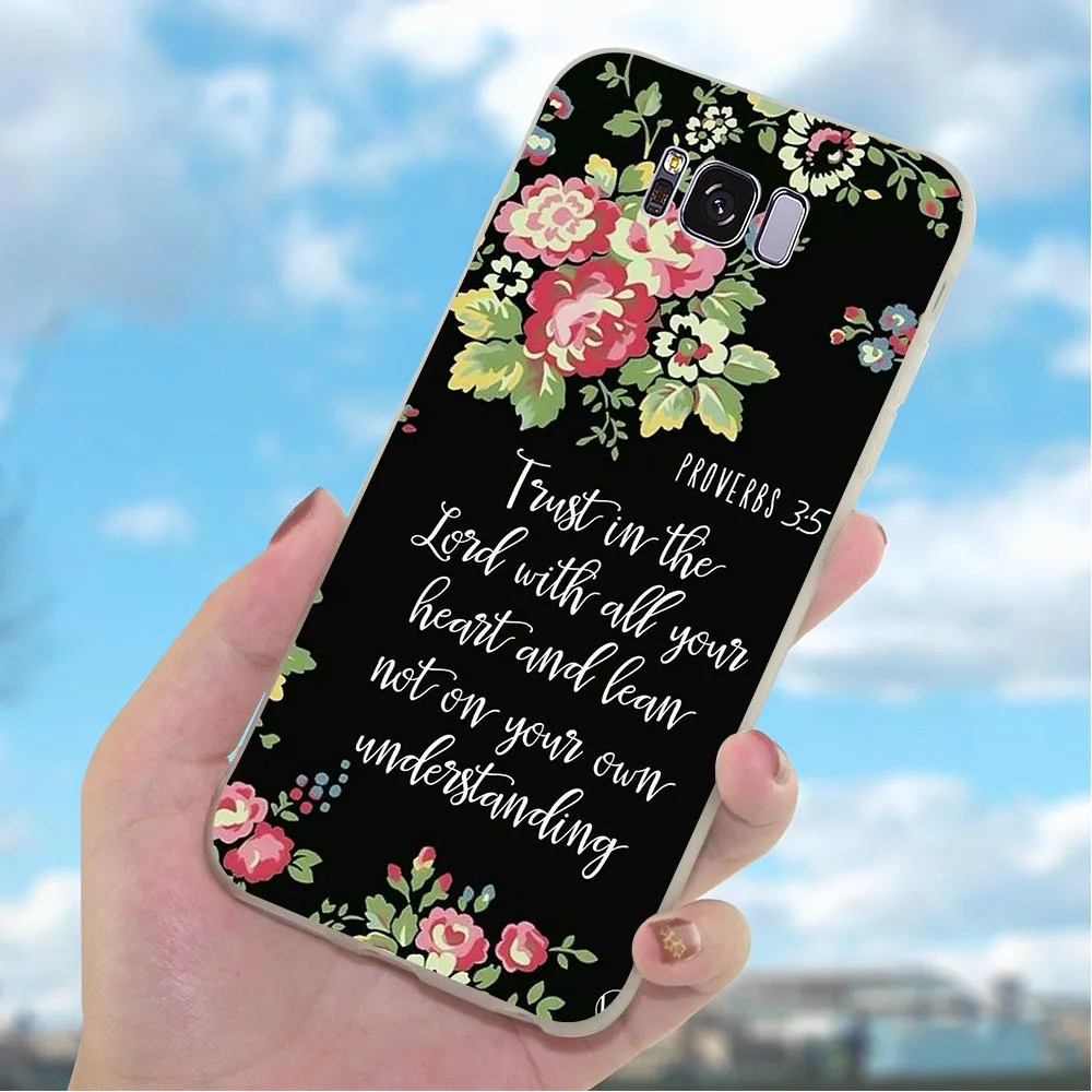 Мягкие чехлы из ТПУ с изображением Иисуса Христа чехол для Samsung Galaxy S8 M10 M20 M30 S7 Edge S6