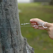 Ручная цепная пила, безопасная, для выживания, лобзик, бензопила, аварийная, для улицы, стальная проволока, пила, для кемпинга, охотничьи наборы, карманное снаряжение