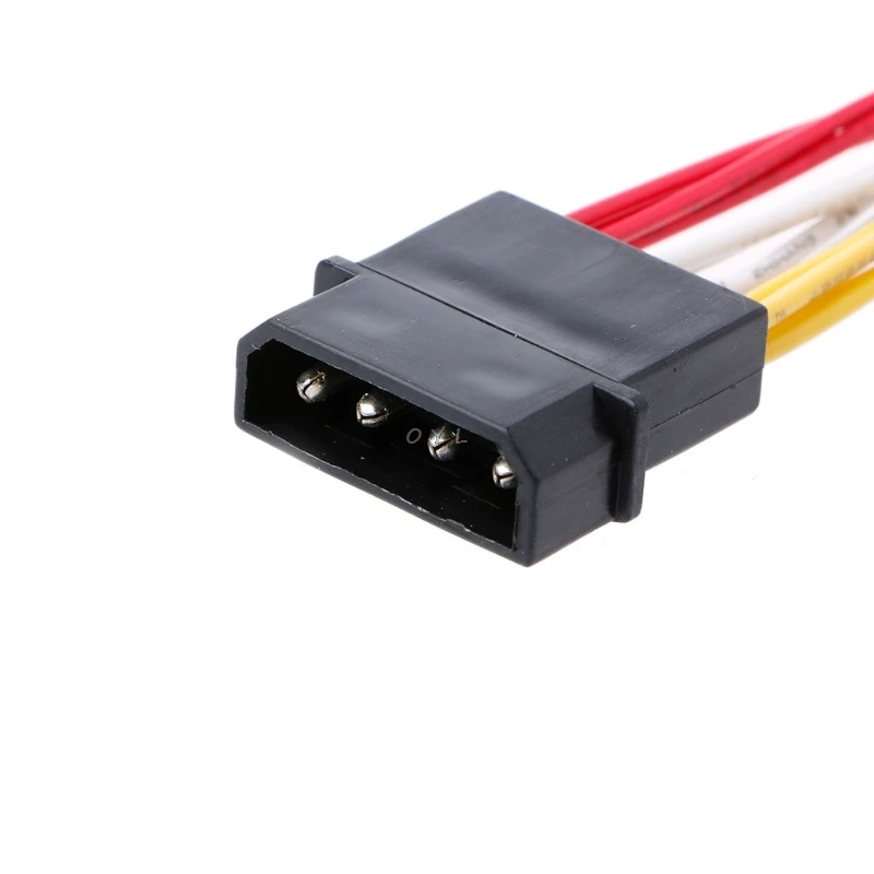 Охлаждающий вентилятор IDE Molex для ПК DIY 4 контактный от molex до 6 портового
