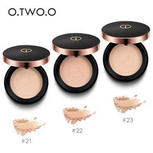 O.TWO.O – Poudre minérale longue tenue éclaircissante et blanchissante, maquillage pour le visage, cosmétique pour contouring, pressée, marque professionnelle,