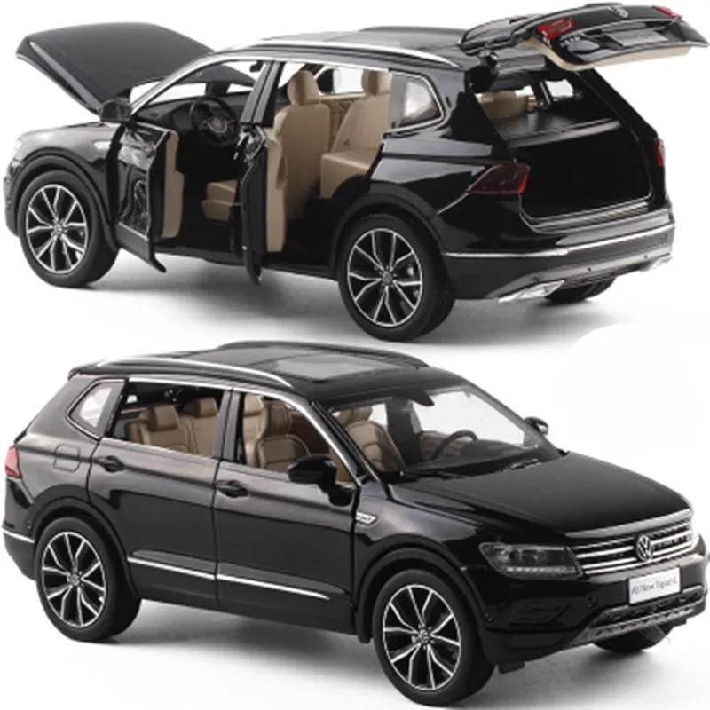 Модель Tiguan L с высокой степенью имитации масштаб 1:32 модель автомобиля из сплава