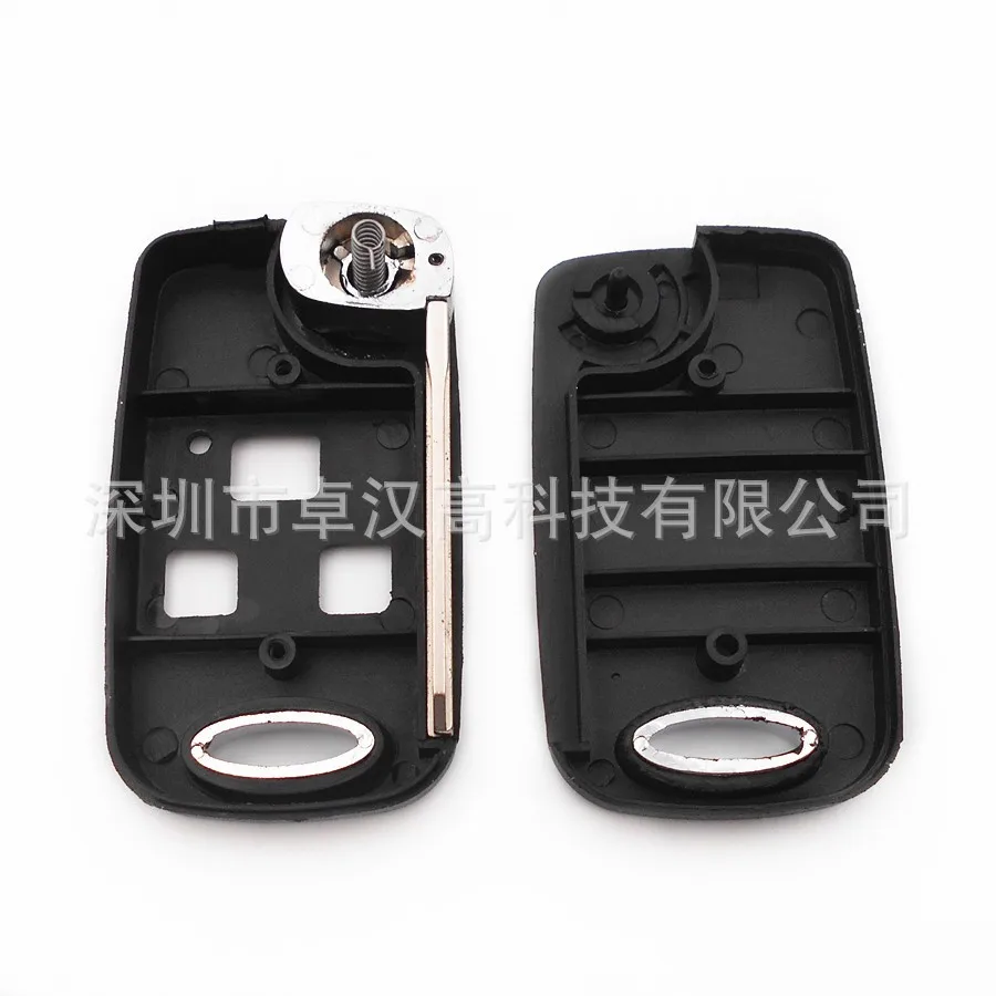 For Toyota Windom Lexus ES Fun Cargo Instead of Original Factory Auto Car Key KETO New 3 Buttons Change Car Key Shell (2)