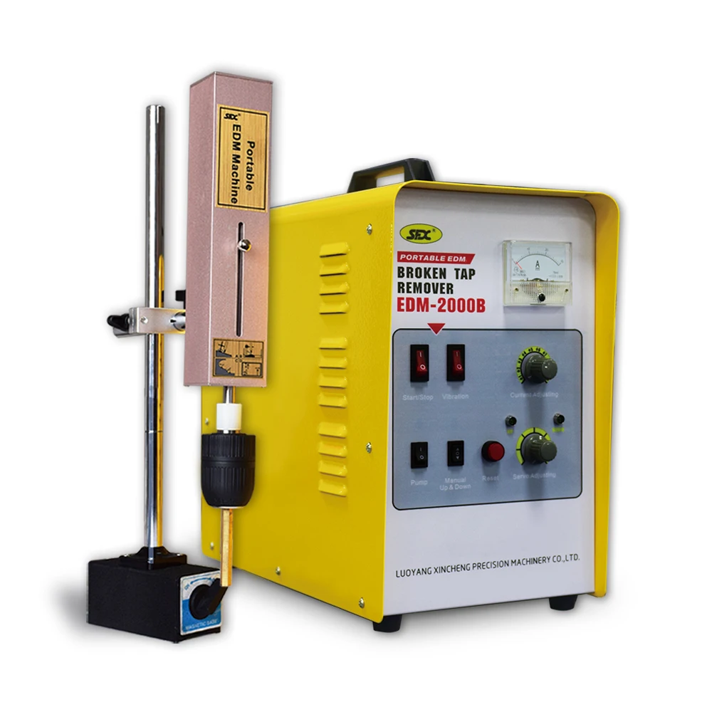 Milling Drilling Machine Electric Discharge Broken Tools Remover Portable EDM Tool Holder without Damages |