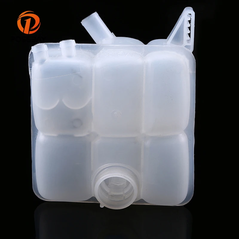 

POSSBAY Car Coolant Recovery Overflow Expansion Cup Tank for Ford Focus 2012-2016 White Car Engine Cooling System Parts