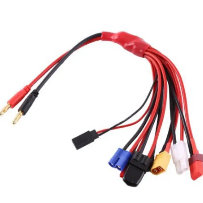 

8 In 1 Rc Lipo Battery Multi Charger Plug Adapter Plastic Charging Cable Parts