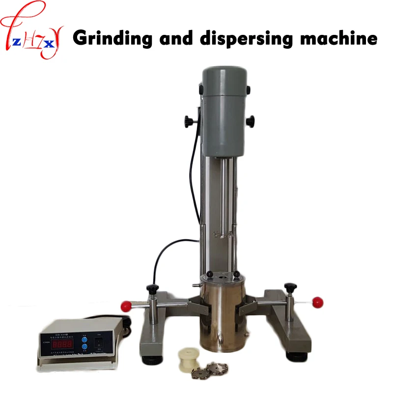 

1PC FS400D High speed grinding dispersion machine digital display test multi-purpose mixing dispersion machine 220V