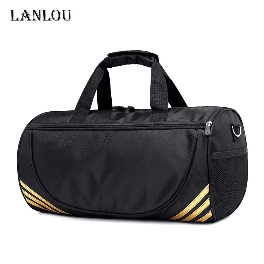 

LANLOU Travel bag waterproof Wear resistant Travel bags Unisex handbag Nylon Sturdy hand larger capacity Bags Sports Luggage Bag