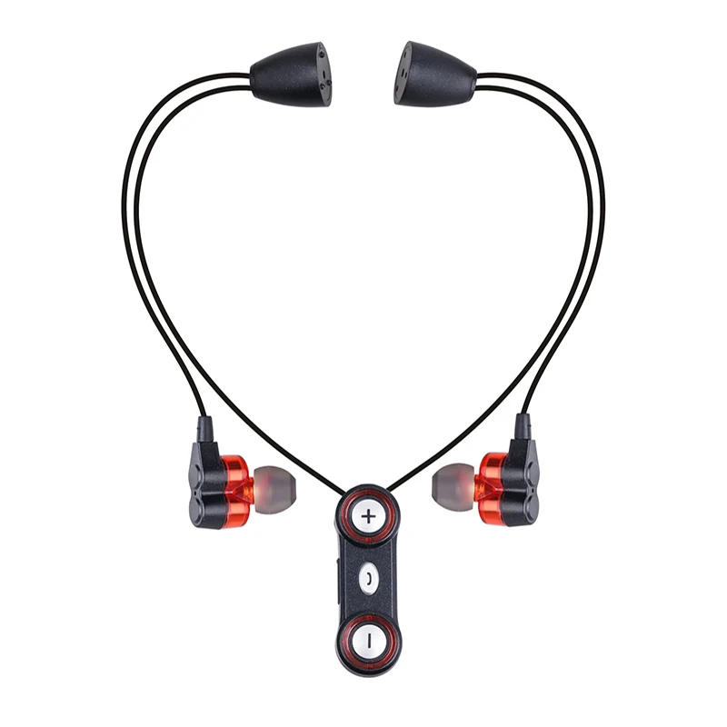 Joffing Sports Necklace Bluetooth Earphone Decoding Noise Cancelling