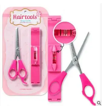 US $179.00 Creative Bang Trimmer DIY Bang Scissors Set Pink 2pcsset Scissors amp Shears Shaving amp Hair Removal Health amp Beauty HA061