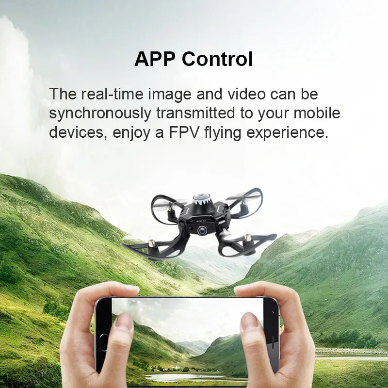 Goedkoop Mini Opvouwbare RC Helicopter Hand Handschoen Sensor Gebaar Sensing Wifi Controle Drones Vliegtuigen Speelgoed met HD Camera FPV Quadrocopters