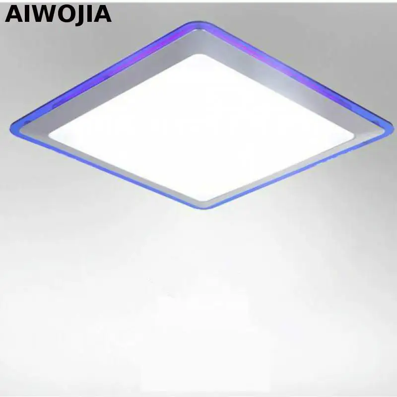 

Ceiling Lights 12w Square Kitchen Light 110v/220v Modern Led Ceiling Lamp For Bedroom Lustre De Cristal Teto Led Lamp