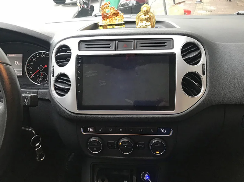 Top 9" Android Car DVD Multimedia Player GPS For Volkswagen VW Tiguan 2013 2014 2015 audio car radio stereo navigator bluetooth 2