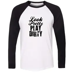 Любовь Вера прочность надеюсь выглядеть довольно играть грязный нот дизайн футболка с длинным рукавом для мужчин Графический футболки для