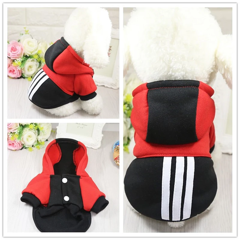 

2019 new classic sweater, winter warm dog clothing, puppy pet cat coat jacket, fashionable soft sweater, Chihuahua 4 color XS-2X