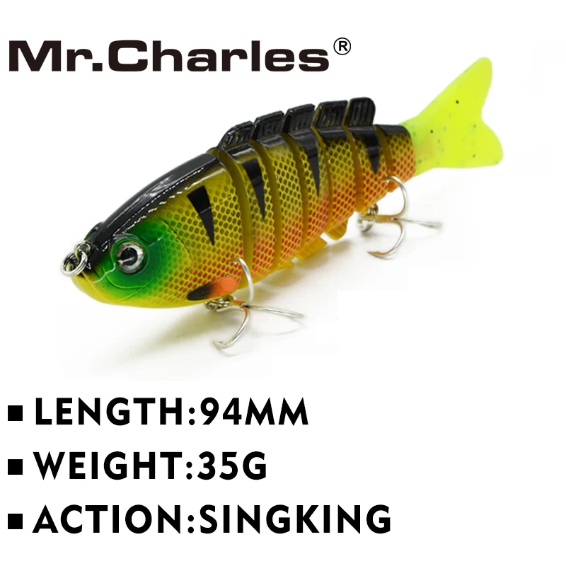Mr.Charles CMCS 055 muti-fish leurre 94mm/35g Singking leurre dur