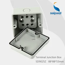 IP65* одобренные CE для поверхностного монтажа Пластик распределительная коробка 88*88*53 мм(SD9025Z