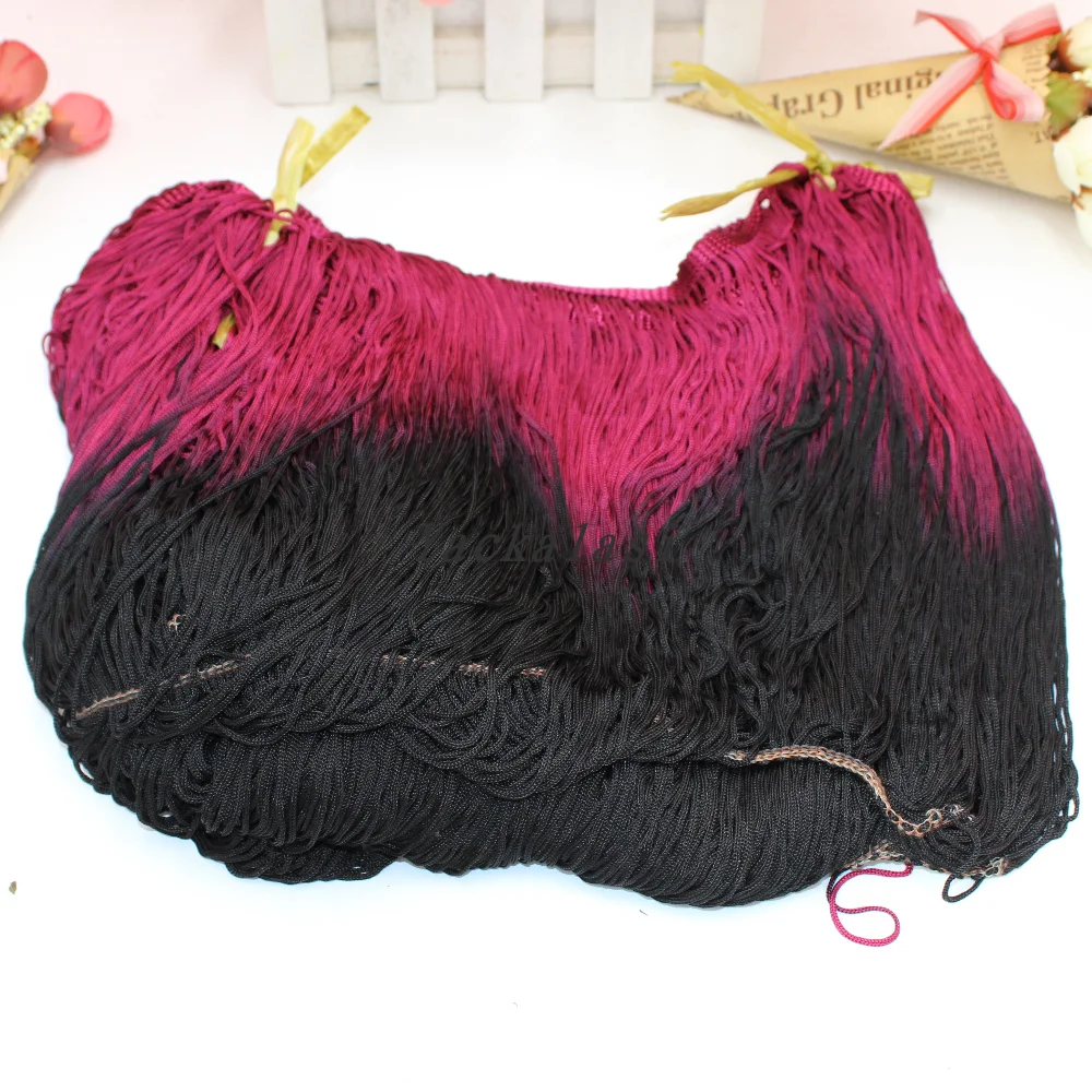 10 Yds Latin Fringe Tassel Soft Rayon Latin Macrame Dance Dress Trimming Samba Skirt Tassel Bordeaux Black/WineRed 25cm