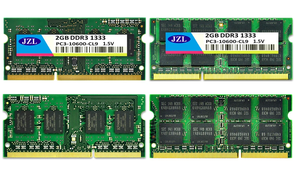 JZL DDR3 1333 MHz PC3-10600/PC3 10600 DDR 3 1333 MHz 2GB 204 PIN 1,5 V CL9 SODIMM модуль памяти ram SD ram для ноутбука/ноутбука