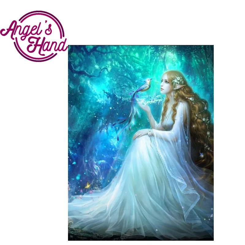 Guardian Angel 5D DIY Diamond Embroidery Painting Resin Diamond