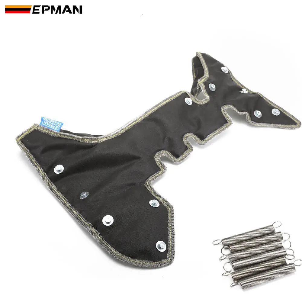 

EPMAN Racing Exhaust Turbo Blanket Wrap Heat Shield Beanie For VW K03 / K04 TURBO Turbo Charger EPTBBK04B