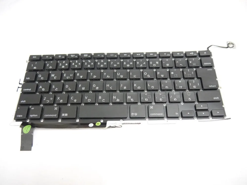 

News notebook laptop keyboard for MacBook Pro 15" A1286 2009 2010 2011 2012 Japanese/SPANISH layout
