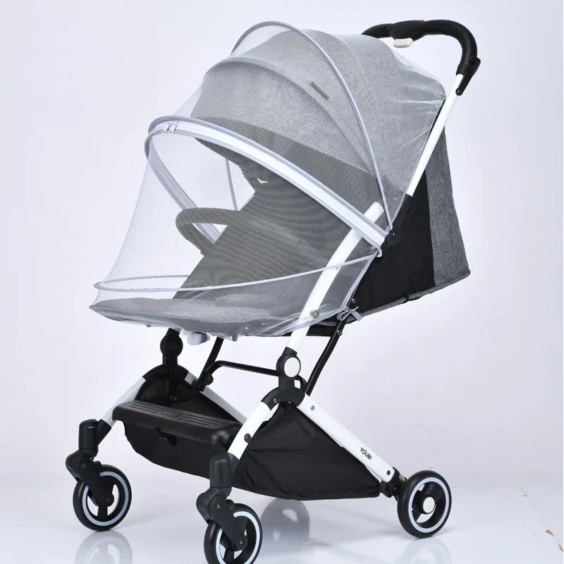 Baby Stroller Crib Netting Pushchair Cart Mosquito Insect Net Safe Mesh
