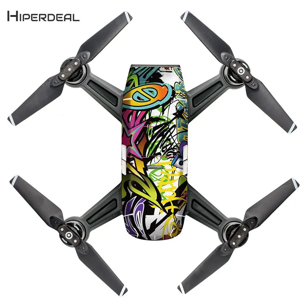

Waterproof Decal Skins Wrap Sticker Body Protector For DJI Spark Mini Drone Full Drone Body Cover Carbon Fiber Sticker QIY10 D25