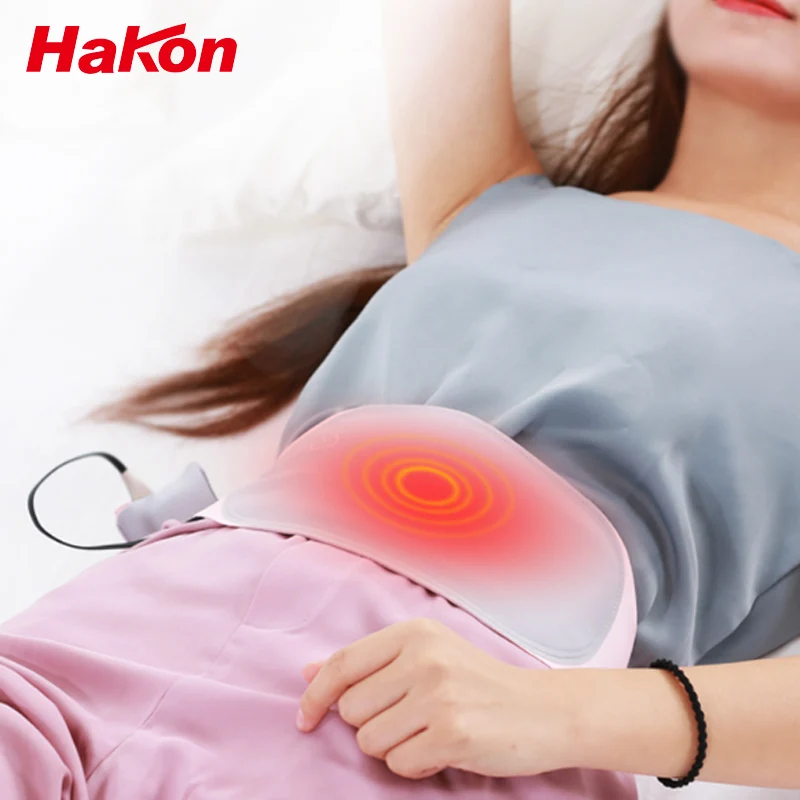 

Waist Heating Pad Electric Belt Therapy Menstrual Cramp Relieve Period Pain Constant Temperature Wrap Uterus Support for Women
