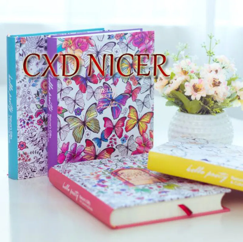 

Fresh Illustrator Butterfly Planner Diary Book Exercise Student Gift Thickening Agenda Notebook Dd1364
