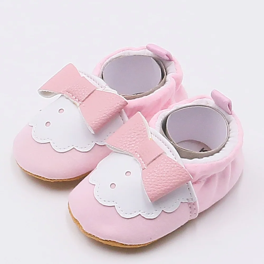 Первые ходунки CartoonShoes Bebe мокасины для малышей 0-24 м нескользящая Мягкая подошва обувь для маленьких мальчиков и девочек