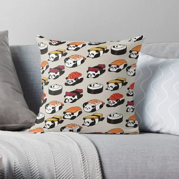 

SUSHI PANDA Pillow Covers Cases Pattern Nordic Cover Cushion Pillowcase Square Print