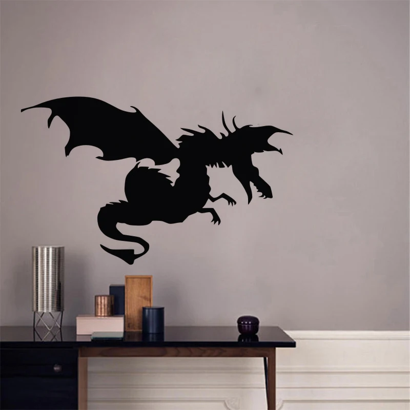 Dragon Wall Stickers Home Decor Wall Designs Pterosauria Animals Wall