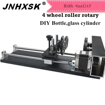 

High quality 4 wheel roller rotary for DIY Bottle,glass cylinder items used for CO2 laser engraving and cutting machine