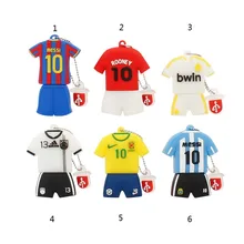 Флеш-накопитель «Барселона Месси» 32 Гб 2,0 usb флеш-накопитель 64 ГБ футбольный игрок Джерси флеш-накопитель карта памяти 4 ГБ 8 ГБ 16 ГБ usb диск 128 ГБ