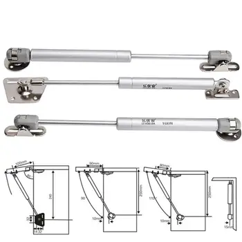 

100N Furniture Hinge Kitchen Cabinet Cupboard Door Lift Pneumatic Support Hydraulic Gas Spring Stay Bar Hold Pneumatic Hardware
