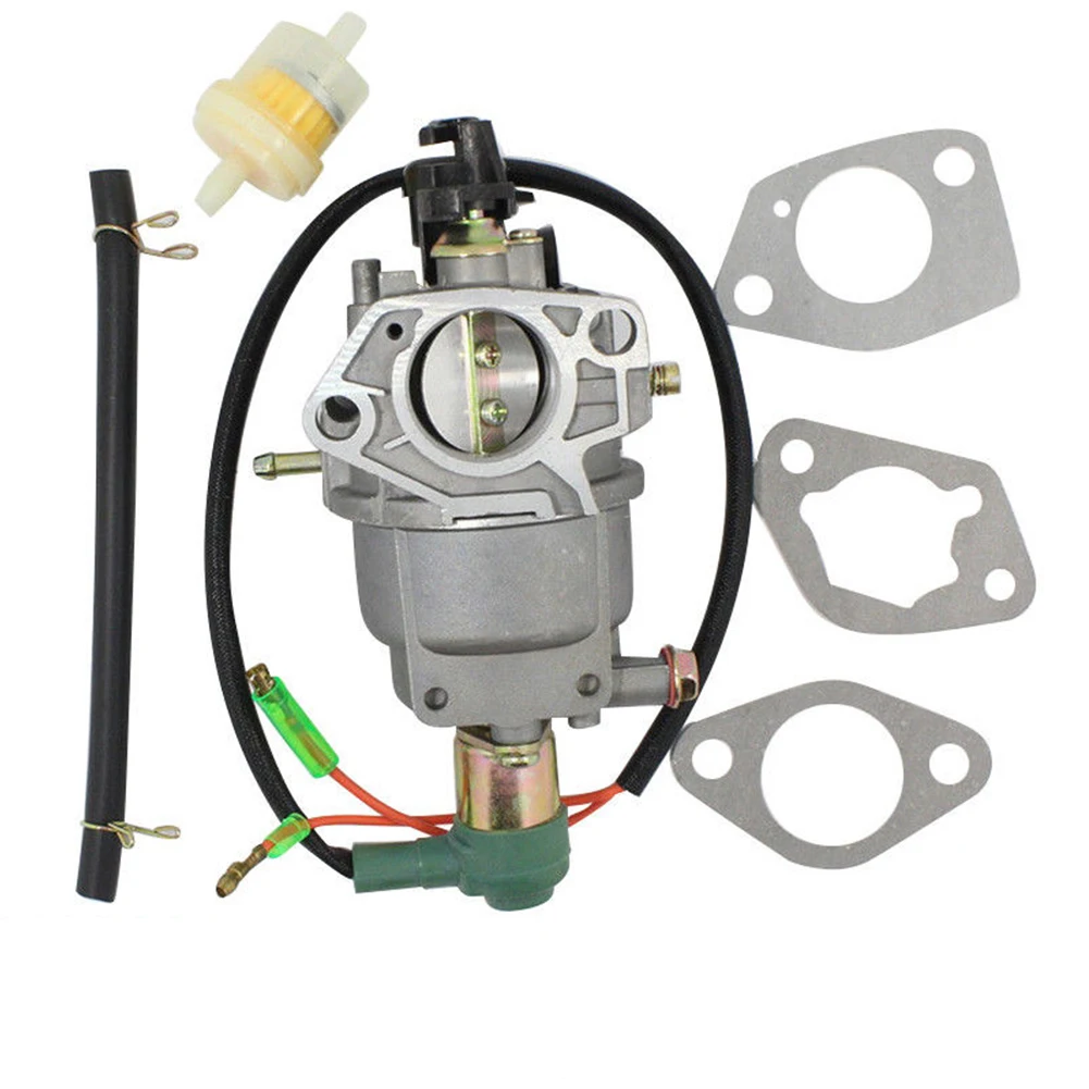 

Metal Fuel Carb Manual Accessories Generator Engine Durable With Solenoid Carburetor Easy Install Kit Professional For Honda