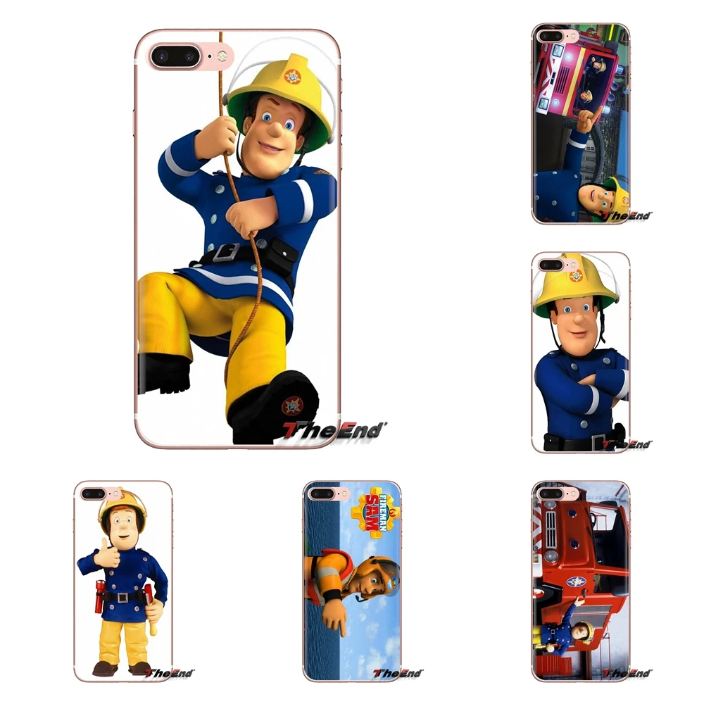 Soft TPU Phone Case Fireman Sam Children Art Poster For Xiaomi Mi4 Mi5 Mi5S Mi6 Mi A1 A2 5X 6X 8 9 Lite SE Pro Max Mix 2 3 2S |
