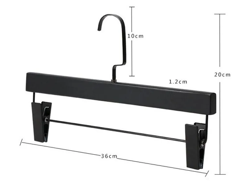 Вешалка для одежды из твердой древесины 6 шт./лот|hangers for|hanger rackhangers for skirts |
