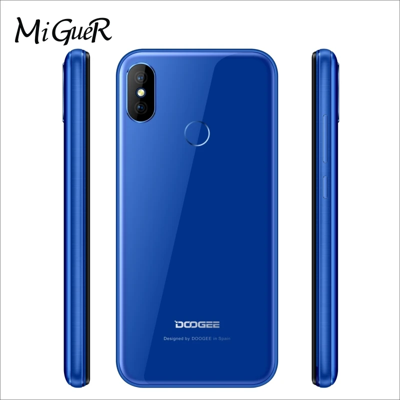 DOOGEE X70 5 дюймов u образный 2.5D 19:9 полный экран мобильный телефон Android 8 1 MTK6580A 2 Гб ram 16