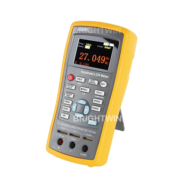 

Precision Digital LCR Meter 100KHz LCR Digital Bridge Inductance Resistance Capacitance Tester East Tester Digital LCR Bridge