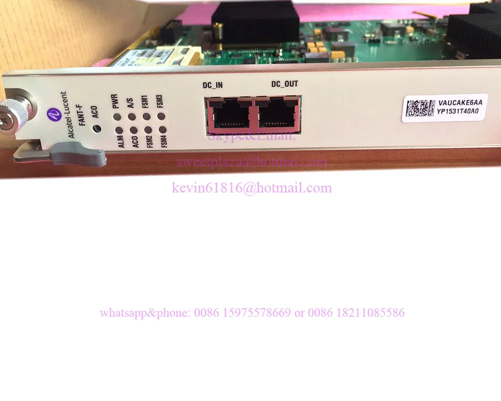Alcatel lucent control board FANT F 3FE53701AABA для OLT 7360|alcatel-lucent|olt |