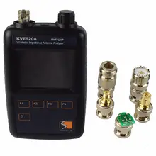 VHF/UHF цветной графический векторное сопротивление антенный анализатор KVE520A с 5 разъемами для любительских радиоприемников