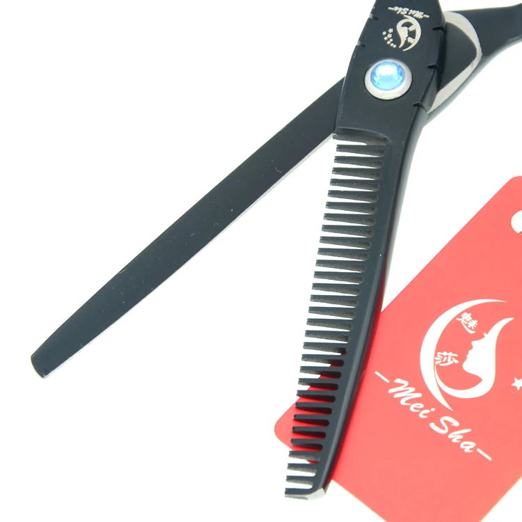 5,5 Inch/6,0 Inch Meisha Профессиональные Парикмахерские ножницы волос ножницы истончение Tijeras JP440C парикмахеры черный сдвига HA0174
