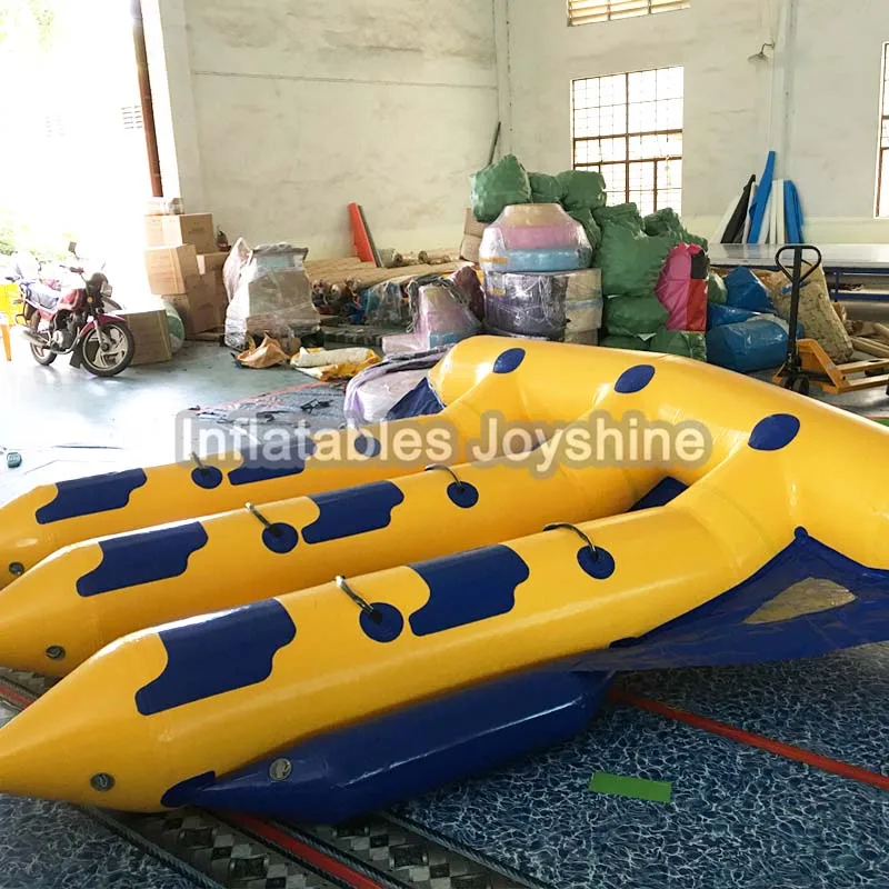 6 человек сиденья надувной Летающий воды банан лодка, надувная летучая рыба/flyfish море игры