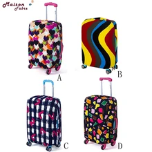 Чехол для чемодана 18-20 дюймов эластичная Нетканая Пылезащитная дорожная сумка чехол для чемодана 0301 Прямая поставка