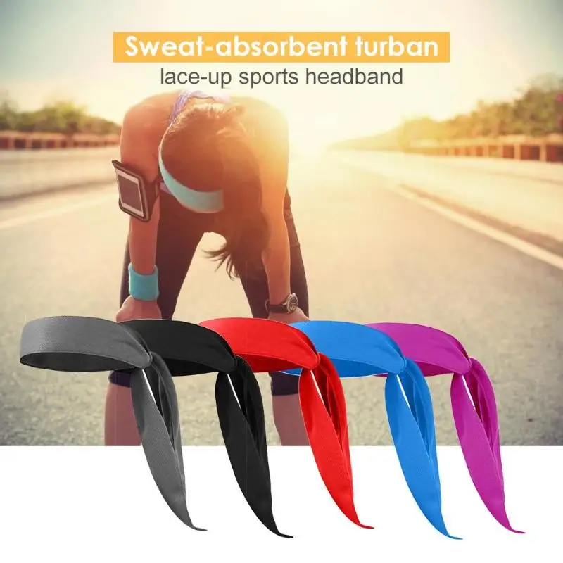 Унисекс Sweatband впитывающая Пот повязка на голову Йога Баскетбол бег повязка-стрейч на голову Фитнес Эластичный Напульсник пиратский шарф